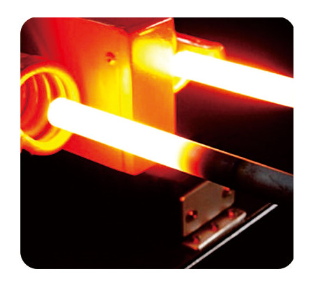 máquina de recalcar de la inducción, forja de la barra de acero, forja caliente