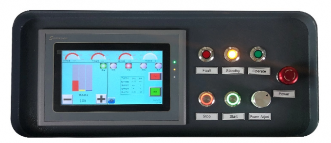 el panel de la máquina de calefacción de inducción