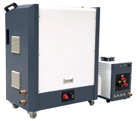 Máquina de calefacción industrial de frecuencia media de inducción con la pantalla táctil de DSP 100kw
