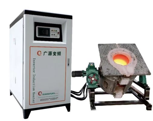 Máquina de fusión de la inducción de frecuencia media   Horno de inducción eléctrica de 500KW DSP