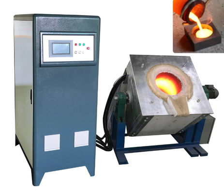Horno fusorio de la inducción de frecuencia media de IGBT para la fusión de plata del hierro de acero