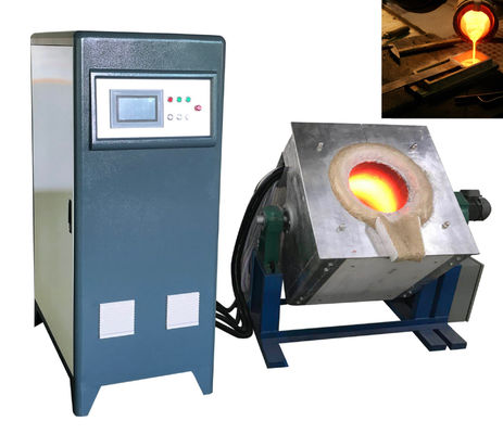 Equipo de fusión de la inducción de Digitaces, horno fusorio 340V de la inducción del oro