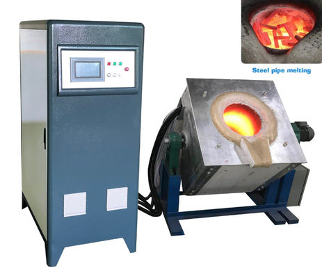 Horno fusorio de temperatura controlada de la inducción eléctrica para los metales no ferrosos