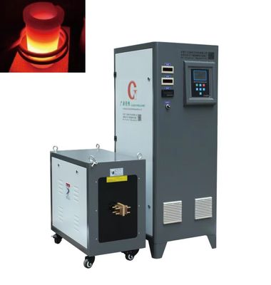 Ahorro de la energía industrial suave de la máquina de calefacción de inducción del interruptor 20KHZ de la pantalla táctil de poca injerencia