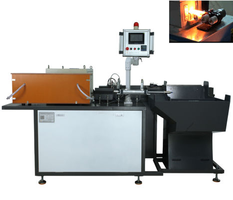 Máquina de recalcar de la inducción de la barra del billete del metal con el sistema de alimentación automático