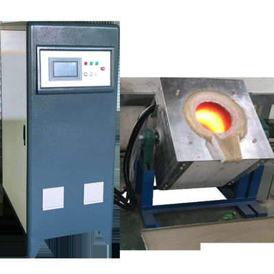 Horno de fusión de la máquina de Digitaces de la precisión de la inducción completa del control para la plata