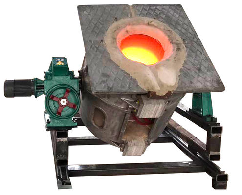 Horno de fusión por inducción de frecuencia media para fundición de metales